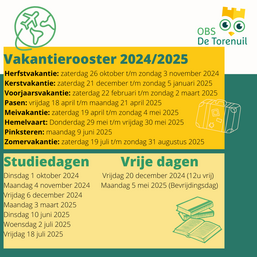 Vakantierooster 20242025